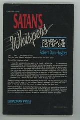 Satan’s Whispers by Robert Don Hughes paperback book 174 Pages 13 Chapters