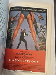 The Official James Bond Movie Poster Book 11.5×17 Sally Hibbin Nm Condition