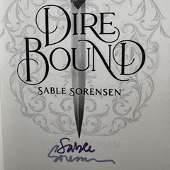 Sable Sorensen Dire Bound – Bewitched Pages Exclusive Signed Edition