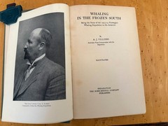 Six Whaling Adventures, Early 20th Century Books–All First Editions