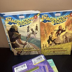 THE IMAGINATION STATION LOT OF 8 BOOKS ADVENTURES IN ODYSSEY Set 1-8 PB