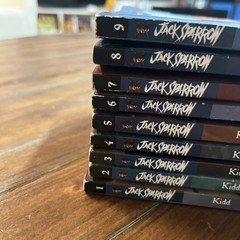 Lot Of 9 Jack Sparrow Books Books #1-9 Disney Press Series Set PB Kidd Pirates