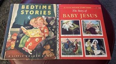 Lot of 9 Little Golden Books & Big Little Golden Books 1940’s – 1980’s