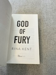 God Of Fury By Rina Kent Signed Deluxe Edition With Sprayed Edges Legacy Of Gods