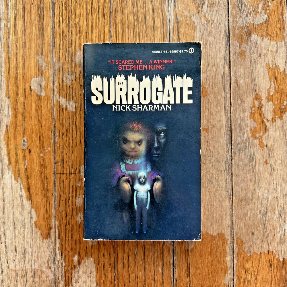 Nick Sharman THE SURROGATE Horror Ghosts Spirits 1st Printing SIGNET PB 1980