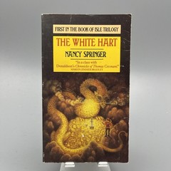 Nancy Springer The White Hart Vtg Fantasy Paperback Book 1984 Corgi UK IMPORT