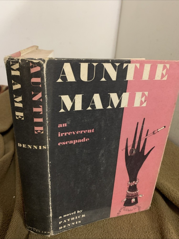 Auntie Mame an Irreverent Escapade by Patrick Dennis 1958 Romance Vintage