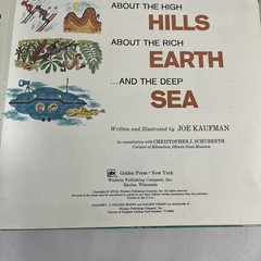 Vintage Hardcover Books Lot of 3 Austrailian Golden Book Sky Hills Earth 1970s
