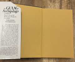 The Gulag Archipelago Complete 3 Vol Set 1st Edition Harper & Row Solzhenitsyn