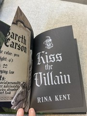 Kiss The Villain By Rina Kent Baddies Book Box Special Edition MM Romance