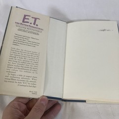 E.T. The Extra-Terrestrial by William Kotzwinkle Hardcover Dust Jacket 1982 BCE