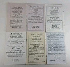 *SIGNED* Lot 6 Liaden Universe Chapbooks Sharon Lee Steve Miller 1-4 6 7 Sci-Fi