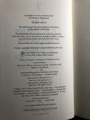 The J. R. R. Tolkien Companion and Guide: Boxed Set by Wayne G. Hammond