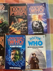 Vintage Doctor Who Paperback Books Lot Of 35