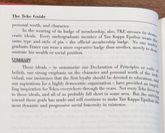 The Teke Guide 1995 Tau Kappa Epsilon International Fraternity