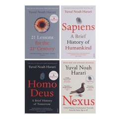 Yuval Noah Harari 4 Books Set Collection – Non-Fiction – Paperback