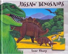 Jigsaw Dinosaurs – Hardcover By Sharp, Ann – VERY GOOD