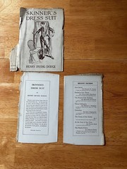 1916 Skinner’s Dress Suit 1st Edition Henry Irving Dodge HC Book w/ Dust Jacket