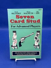 Vintage Rare 7 Card Stud Poker Casino Gambling Paperbacks, 5 Book Lot