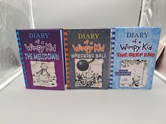 Set of #1-20 in order DIARY OF A WIMPY KID Hardcover & Paperback Book Lot Kinney