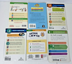 Level 2 Boys Readers Step Into Reading, I Can Read, Learning to Read Lot of 10