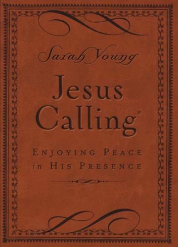 Jesus Calling: Enjoying Peace in His Presence – Imitation Leather – GOOD