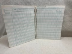 Hammond & Stephens 8 Subject/Trimester Record Book 8-1/2 X 11 Inches Red NOS