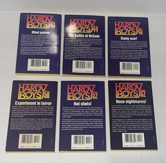 Lot of 6 Hardy Boys Casefiles Books #43 44 45 50 52 62 Final Gambit Franklin W.