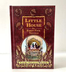 Little House The First Five Novels by Laura Ingalls Wilder – Leather B&N edition