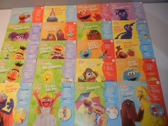 Sesame Street Elmo’s Learning Adventure HC & Activity Books + Flash Cards Set