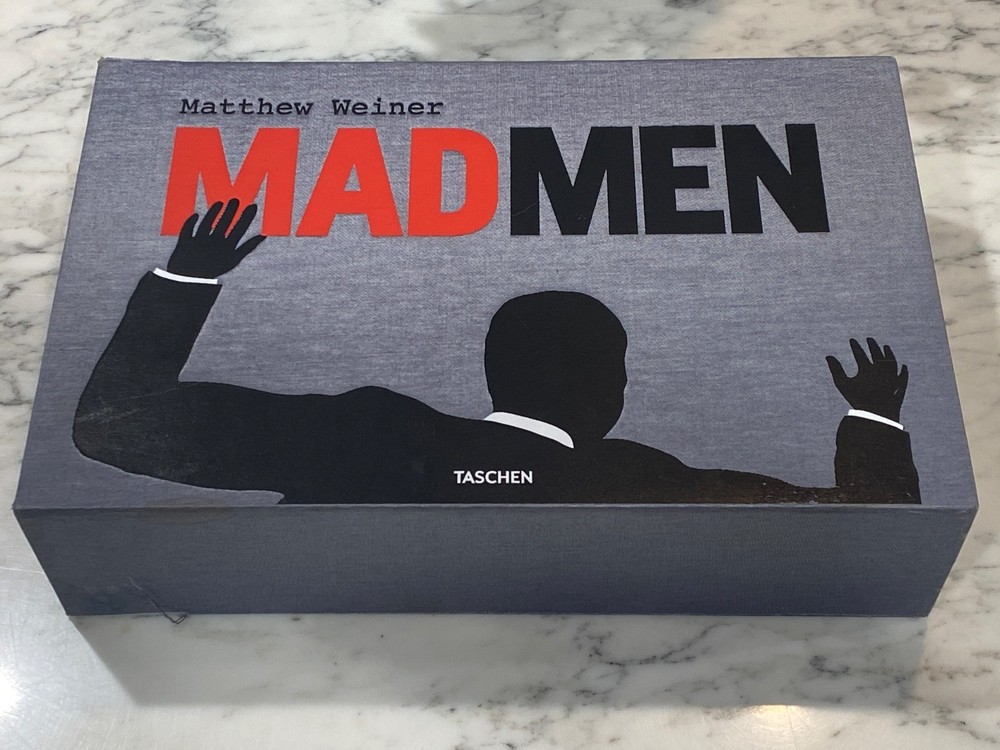 MAD MEN BOOKS By MATTHEW WEINER TASCHEN, Hard cover box set