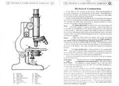 „MICROSCOPES, MICROTOMES and ACCESSORIES” CATALOG – 1922