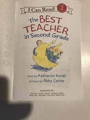 I Can Read Level 2 Ser.: The Best Teacher in Second Grade by Katharine Kenah…