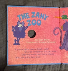 The Zany Zoo A Hallmark Play-Time Book Dean Walley Rosalyn Schanzer