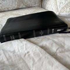 Amplified Bible – AMP, 2015 – Black Bonded Leather – Indexed Good Condition