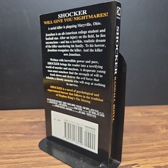 Wes Craven’s Shocker by Randall Boyll ~ 1990 Berkley, RARE UK Paperback
