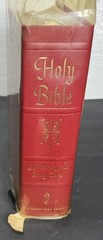Holy Bible, Michelangelo Edition Confraternity & Douay Texts 9-8-1966 In Plastic