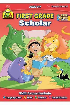 School Zone First Grade Scholar Workbook:- 9780887434921, School Zone, paperback