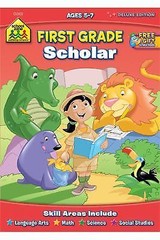 School Zone First Grade Scholar Workbook:- 9780887434921, School Zone, paperback