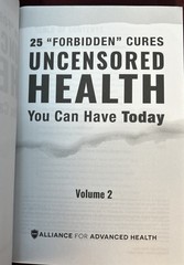 25 „Forbidden” Cures: Uncensored Health You Can Have Today Vol. 2 PB Book