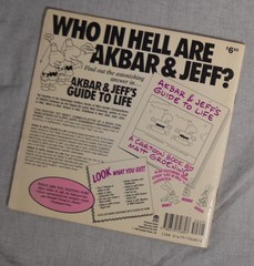 Akbar and Jeff’s Guide to Life Matt Groening 1989 Pantheon Books VTG Simpsons