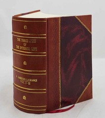 The Three Ages Of The Interior Life Volume 2 Vols. In 1 1947 [Leather Bound]
