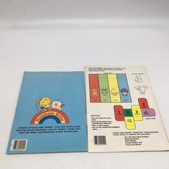 Rainbow Brite Coloring Book + Sticker Fun Golden Books Vtg 1984-85 UNUSED NOS
