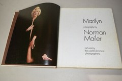 Marilyn : A Biography by Norman Mailer 1973 Hardcover Hollywood Glamour Photos