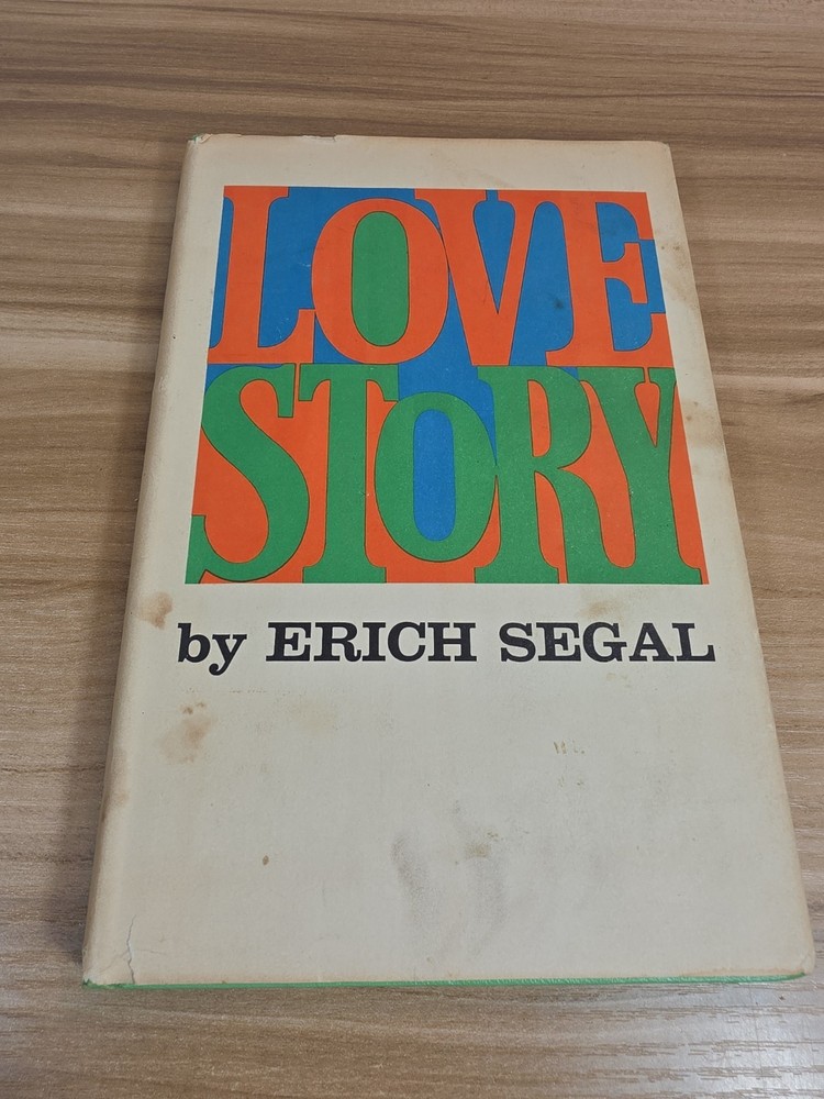 1970 Erich Segal LOVE STORY Hardcover Book DJ Book Club Edition Harper Row