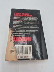 Rambo First Blood Part II & lll David Morrell 1985 Jove Movie Tie-In Paperback