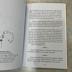 Kurt Vonnegut zine book Fuh-Kar-Wee 1999 Limited Edition