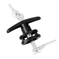 Truck Cap Latch T Handle Lock for Leer are Matching Set Universal Truck Toppe…