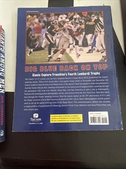 LINDYS SPORTS COLLECTORS EDITION 2011 NY GIANTS WORLD CHAMPIONS Deja Blue Book