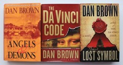 Lot of 5 Dan Brown Suspense Books from “Robert Langdon” Series- 2000-2017